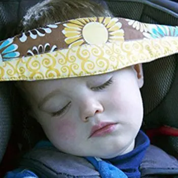 Baby Automobilių Sėdynės Galvos Atramos Diržo Reguliuojamas Vaikiška Kaklo Paramos Stabilizavosi Dirželis Pagalvėlės Berniukas Mergaitė Miegoti Positioner Saugos Pagalvės