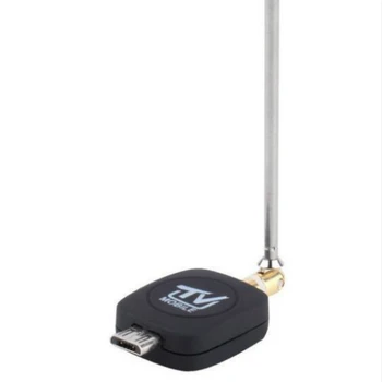 Mini DVB-T HD TV Imtuvas, Micro USB Skaitmeninės Palydovinės Dongle Imtuvas su Antena, Skirta 