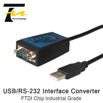 USB Serial Port Cable DB9 Pin COM Port FTDI Chip Pramoninės Klasės USB 232 konverteris 1M