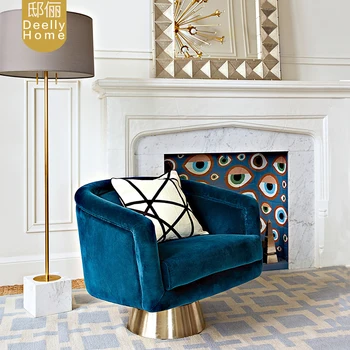 Audinio sofos, gyvenamasis kambarys, prancūzų stiliaus prabangus audinys tigras kėdės, vienos sofos, villa viešbučio kambarį, laisvalaikio pasukama kėdė,