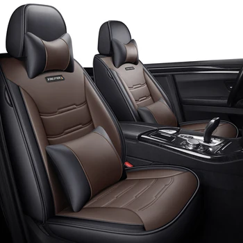 ZHOUSHENGLEE Oda Automobilių sėdynės apima Cadillac SLS ATSL CTS XTS SRX CT6 ATS Escalade auto reikmenys, automobilių sėdynės padengti rinkinys
