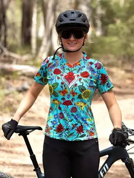 Moterų drabužių vasaros motokroso jersey off road bmx mx-d h greičiu kalnų mtb dviračiu t-shirt enduro cross sportinę aprangą