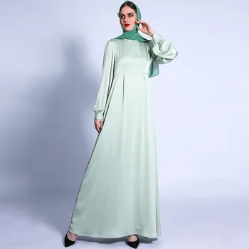 Eid Mubarakas Kietas Abayas Moterų Dubajus Abaja Turkijos Musulmonų Suknelė, Hijab arabų Maroko Kaftan Islamas Drabužių Djellaba Femme