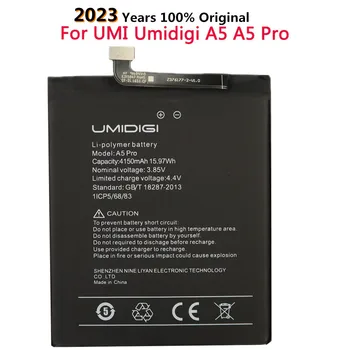 2023 Metų Pradinio 4150mAh Telefono Baterija UMI UMIDIGI A5 / A5 Pro A5Pro Aukštos Kokybės daugkartinio Įkrovimo Baterija + Sekimo Numerį
