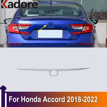 Honda Accord 2018 2019 2020 2021 2022 10 Raudonas Galinis bagažo skyriaus Dangtis Dangtelis Bagažinės Apdailos Juostos, Automobilių Optikos Reikmenys