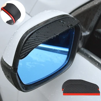 2VNT Automobilio galinio vaizdo Veidrodėlis, Lietaus Antakių Skydelis Anglies Pluošto Pusėje Hyundai I30N Mg Zs Priedai 2022 Jdm Smart 450