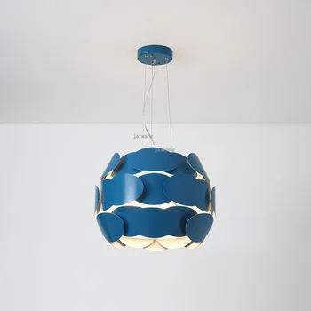Nordic Dizainas, LED Apšvietimas, Šviestuvai Kambarį Pakabukas Blizgesį Valgomasis Pakabos Šviestuvas Kabo Lempa, Virtuvės Reikmenys