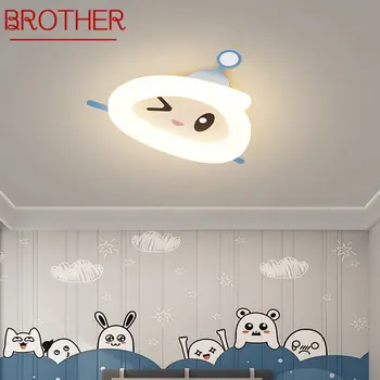 BROLIS Šiuolaikinės Lubų Lempa LED 3 Spalvų Kūrybos Cartoon Vaikų Šviesos Namų dekoro Vaikų Miegamasis Rungtynių