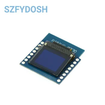 0.66 colių OLED LED LCD Dispaly Shield Suderinama WEMOS D1 MINI ESP32 64X48 0.66 colių Ekranas 0.66