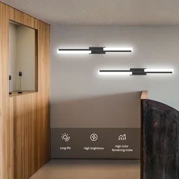 Naujas Prabangus Paprasta LED Grotelės Patalpų Ilgai Juostelės Sienos Šviesiai Juoda Aukso Nuotolinio Valdymo Daugiau Spalvų