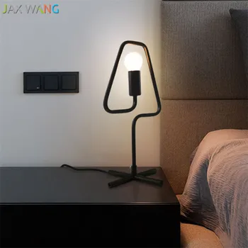 Šiaurės Kūrybos Spalvinga kambarį paprastas dizainas mados šiuolaikinės formos, stalo lempos macarons studijų miegamojo lovos lempos