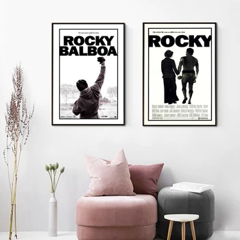 Klasikinis Šiaurės Rocky Filmo Šiuolaikinio Meno Namų Dekoro Nuotrauką Drobė, Tapyba, Plakatas, Miegamojo Kambarį Sienos Dekoratyviniai Paveikslai