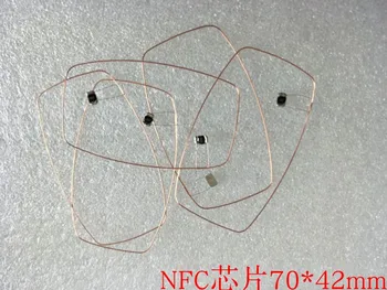 70*42mm NFC lustas antenos žymes NFC žymeklį 203/213 žetonų BURBUOLĖS kotas ir ritė RDA IC ISO14443A tegus