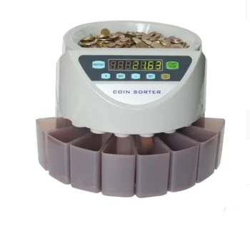 Profesionalios Elektroninės Monetos Kovos Mašina skaitmeninis monetų rūšiavimo