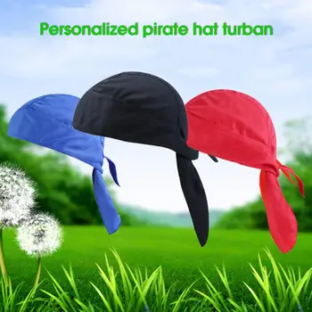 Stilingas Pirate Hat Mados Gaubtu Skarelė-Ultra plonas Daugiafunkcinis Pirate Hat Dviračių Bandana