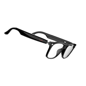 Smart Akinius E13 Smart Akinius laisvų Rankų įrangą Belaidžiu Bluetooth Akiniai nuo saulės, Lauko Sporto ausinės Skambina Muzikos Anti-Mėlyna Eyeglasse