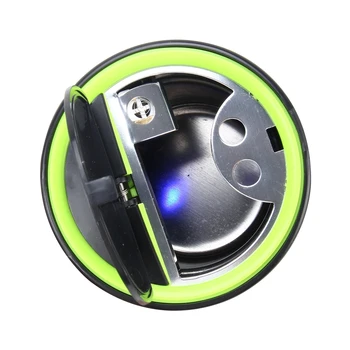Universalus Nešiojamų Automobilių ABS Šiukšlių Šiukšlių Dėžę Peleninė su Mėlyna LED Šviesa ir Dega
