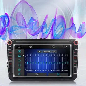 Bluetooth Car Radio AUX-in WiFi, už 9083 Jutiklinis Ekranas