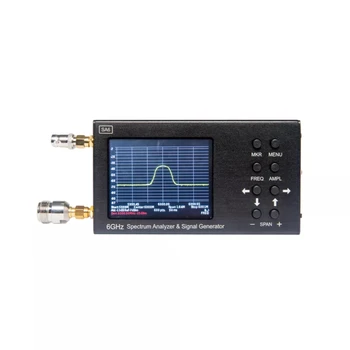 6GHz SA6 Nešiojamų radijo DAŽNIŲ Spektro Analizatorius, radijo Spektro Explorer Signalas Genertor Su Sekimo Generatorius 6.2 GHz Su Touchscreen