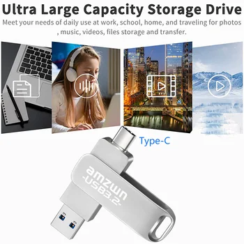 USB OTG Didelės Spartos USB 3.2 