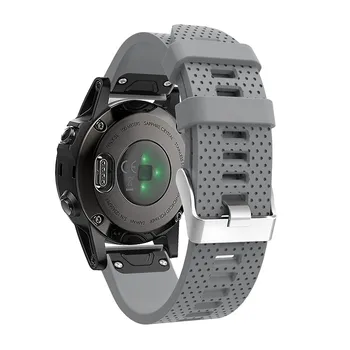 20mm Silikono Watchband Garmin Fenix 5S/5S Plius Greitas Išleisti Lengvai Tilptų Apyrankę, Dirželį, Garmin Fenix 6S/6S Žiūrėti Pro Grupė
