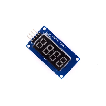 TM1637 LED Ekranas Modulis 7 Segmentų 4 Bitai 0.36 Colių Laikrodis RAUDONA Anodo Skaitmeninės Vamzdis Keturių Serijos Vairuotojas Valdybos Pack