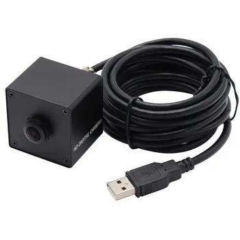 Mažas apšvietimas Fisheye USB Kamera 1920*960 Aptina CMOS AR0130 Vaizdo Stebėjimo Mini Metalo Atveju Didelės Spartos USB2.0 Fotoaparatas
