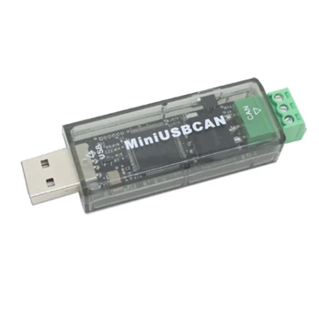 Mini USBCAN GALI Analizatorius Palaiko Vidurinio Plėtros CANopen J1939 DeviceNet USBCAN Derintuvas