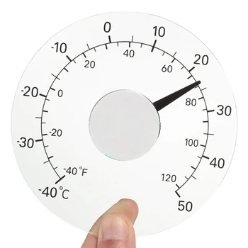Termometras Temperatūros Skaidri, Aiški Lauko Lango Termometras, Laikrodis, Orai Įrankis