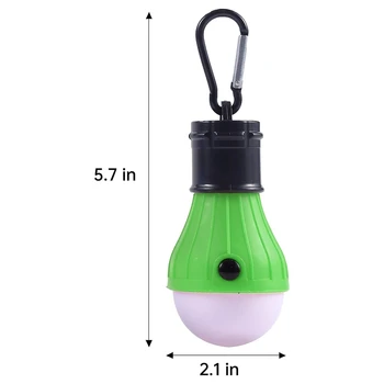 5 Paketų Kempingas Lemputės Portable LED Kempingo Žibintas Stovykla Palapinė Šviesos Lempos Kempingas Įrankių ir Įrangos Žygiai
