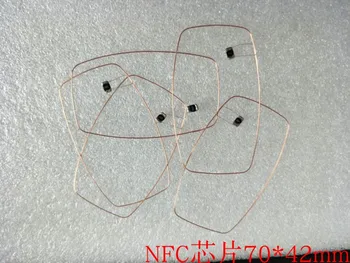 70*42mm NFC lustas antenos žymes NFC žymeklį 203/213 žetonų BURBUOLĖS kotas ir ritė RDA IC ISO14443A tegus