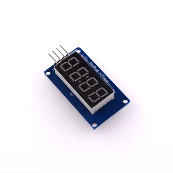 TM1637 LED Ekranas Modulis 7 Segmentų 4 Bitai 0.36 Colių Laikrodis RAUDONA Anodo Skaitmeninės Vamzdis Keturių Serijos Vairuotojas Valdybos Pack