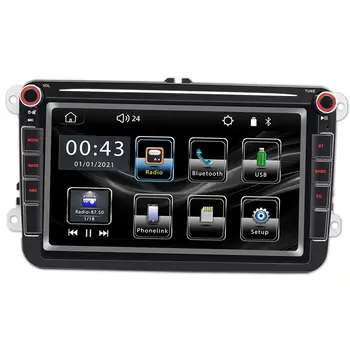 Bluetooth Car Radio AUX-in WiFi, už 9083 Jutiklinis Ekranas