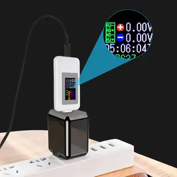 Tipas-C USB Testeris KWS-1902C Įtampos ir Srovės Testeris Mobiliojo Detektorius Dropship