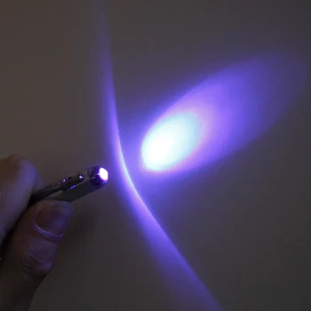 Creative Magic LED UV Tušinukas Su Nematomu Rašalu Secret Spy Pen