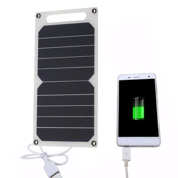 30W Portable Solar Panel 5V Sistema su USB kabeliu, Saugus ir Stabilus Baterijos Kroviklį Power Bank,Lauko Kempingas