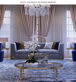 Užsakymą italų deluxe sofa derinys Honkongo stiliaus modelis kambario villa post-modernus paprasta kambarį high-end baldai